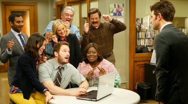 Tweets about the 'Parks and Rec' special