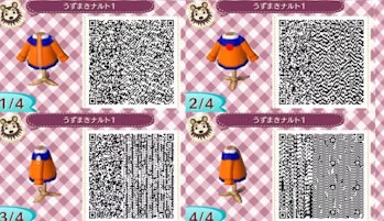 Animal Crossing Designs 18 Qr Codes For Jojo Dbz And