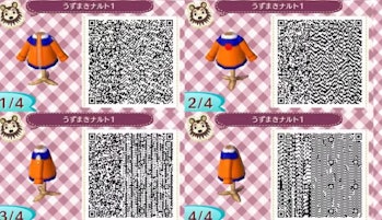 Animal Crossing Designs 18 Qr Codes For Jojo Dbz And Animal Crossing Designs 18 Qr Codes For Jojo Dbz And