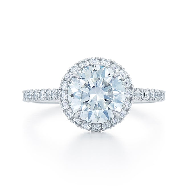 Kwiat Round Brilliant Diamond Engagement Ring