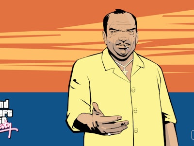 Illustration of Ricardo Diaz from GTA