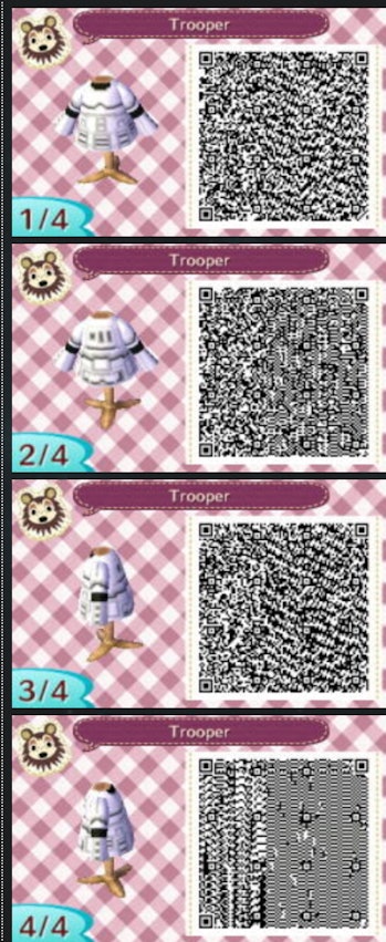 Animal Crossing New Horizons Designs 11 Qr Codes For Star Wars