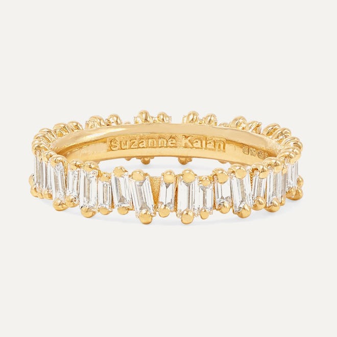Suzanne Kalan 18-Karat Gold Diamond Ring