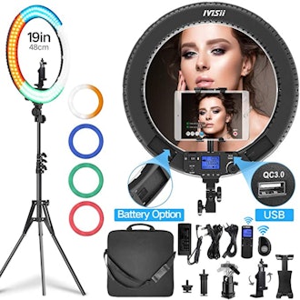 IVISI Ring Light Kit (19-Inches)