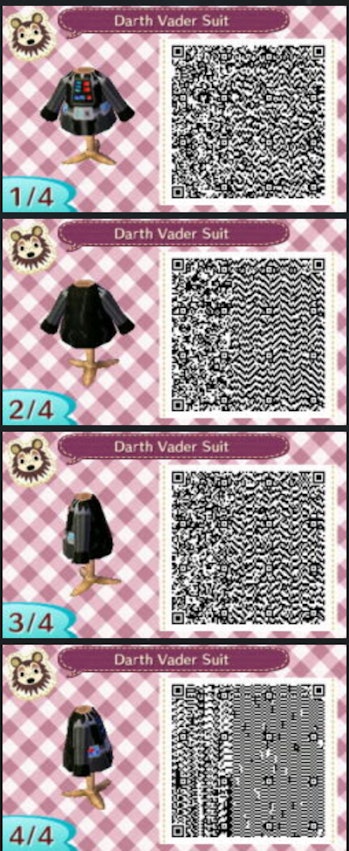 Animal Crossing New Horizons Designs 11 Qr Codes For Star Wars