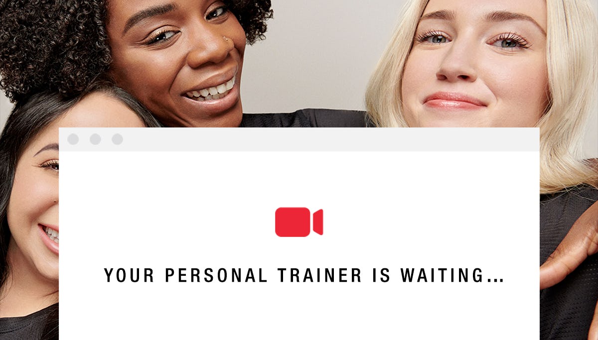 Campaign for FaceGym's new Personal Training virtual workouts.