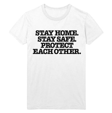 Harry Styles Stay Home Stay Safe Tee