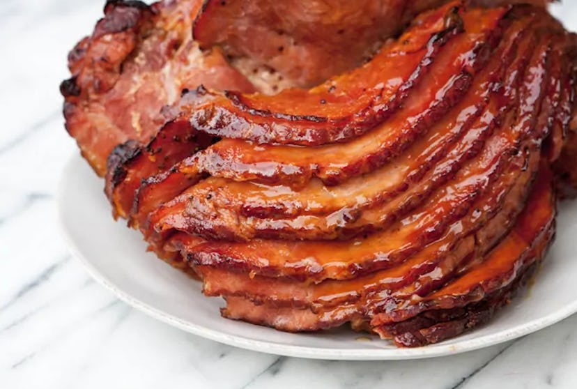 Slow cooker ham recipe from Good Life Eats is a perfect Easter main dish recipe