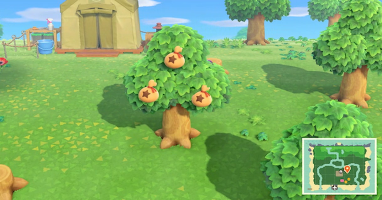Animal Crossing New Horizons Money Tree Guide Make 30 000 Bells Or More