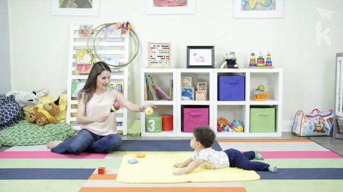 The Kinedu app videos keeps kids learning through play and parent interaction.