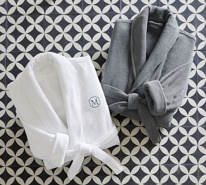 Monogrammed robe makes a great first Mother's Day gift