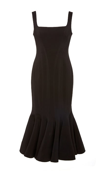 Mawson Square-Neck Midi Dress