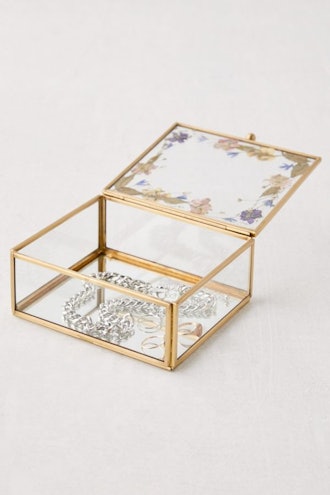 Pressed Floral Jewelry Box