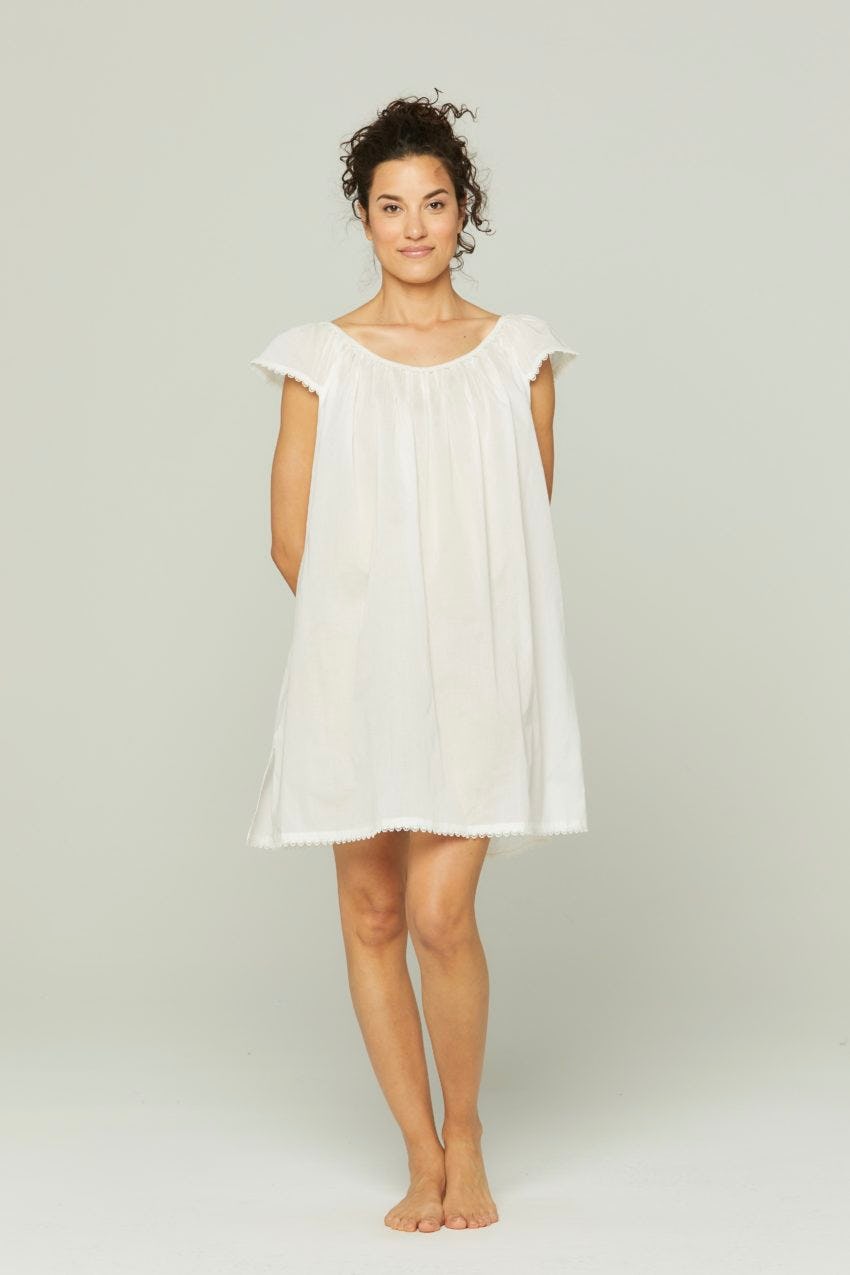 a nightgown