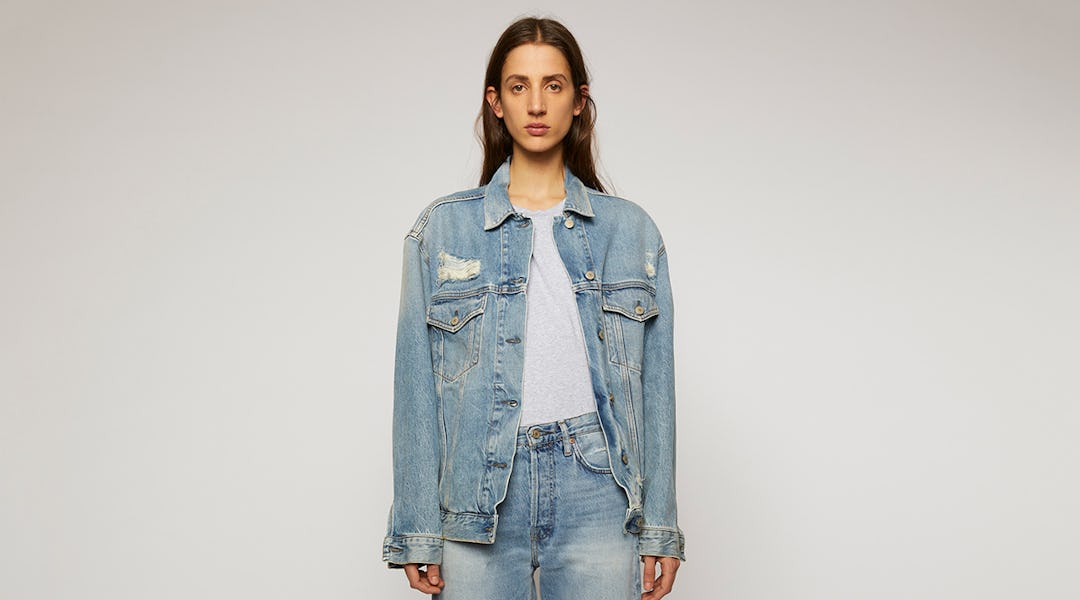 Acne Studios New Denim Is What 90s Style Dreams Ae Made Of