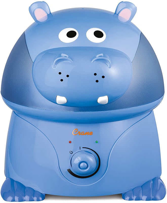 Crane Filter-Free Hippo Cool Mist Humidifier