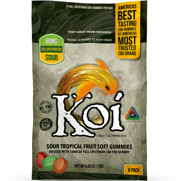Koi Hemp Extract CBD Gummies