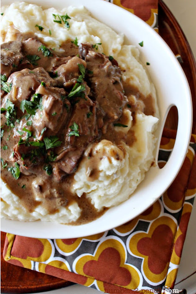 Easy crock pot pot roast recipe from No. 2 Pencil is a perfect main dish for Easter