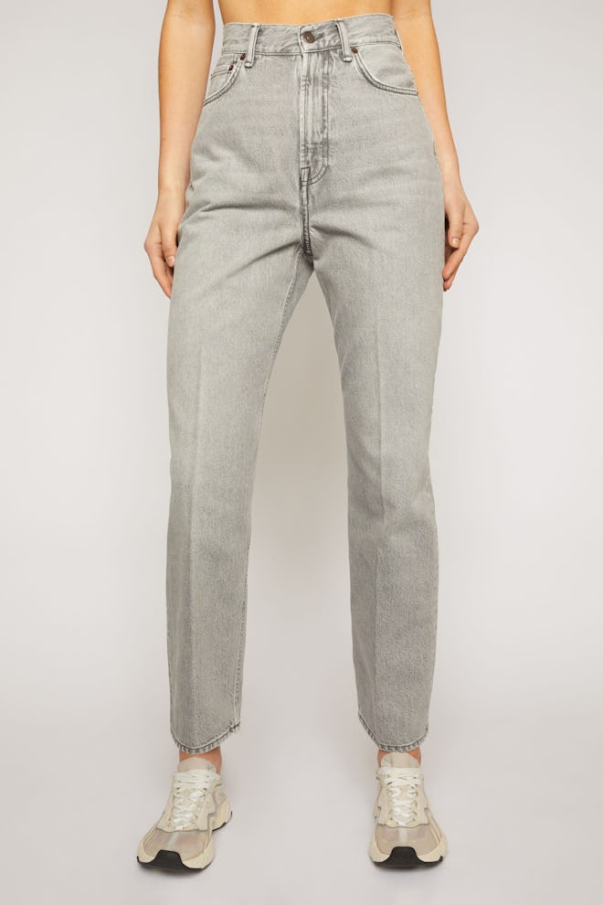 Relaxed Tapered Jeans Stone Grey