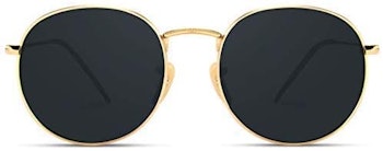 WearMe Pro Reflective Lens Round Trendy Sunglasses