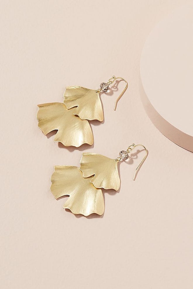 Betta Tiered-Leaf Earrings