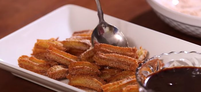 Disney is now releasing their recipe for churro bites while the Disney theme parks are closed.