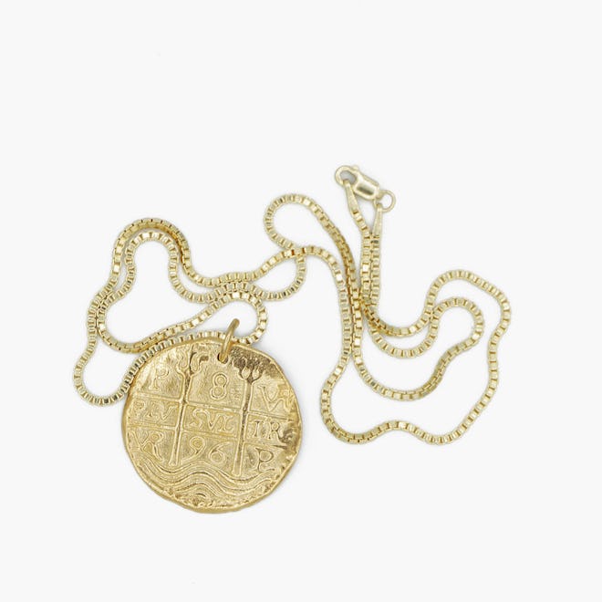 Charlotte Caywe Studio Coin Medallion Necklace