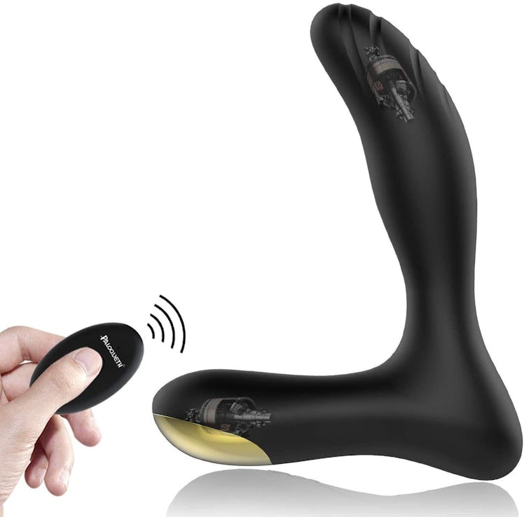 PALOQUETH Male Vibrating Prostate Massager Sex Toy