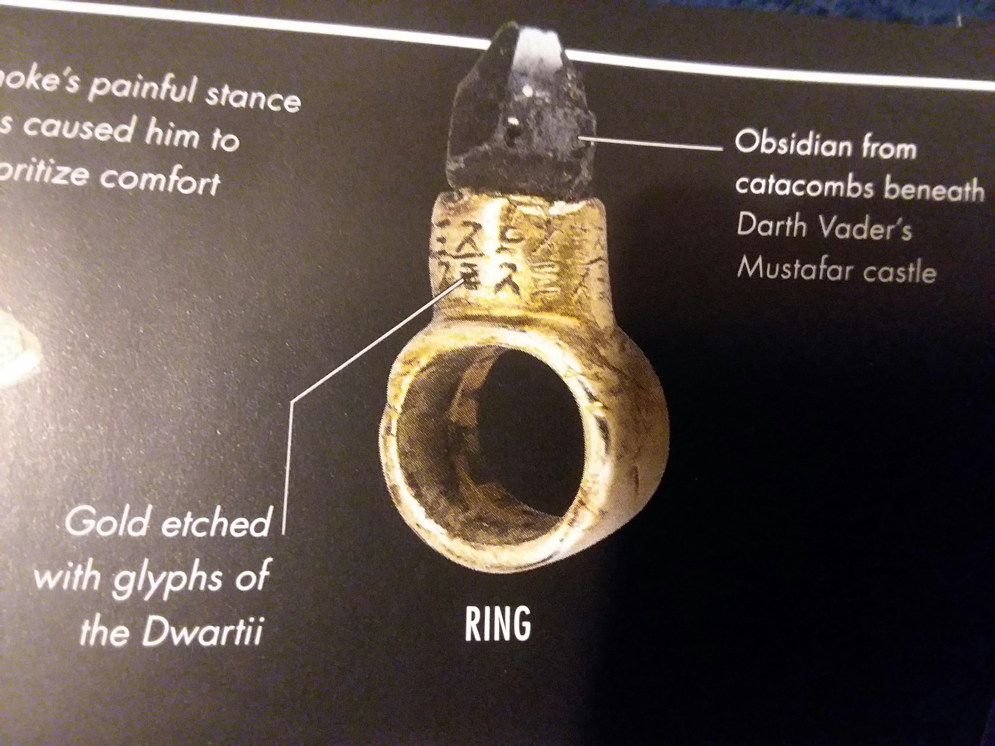 Snoke's on sale ring replica