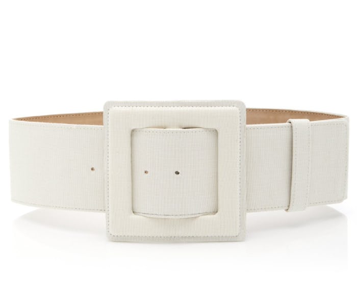 Oversized Cotton-Blend Waist Belt