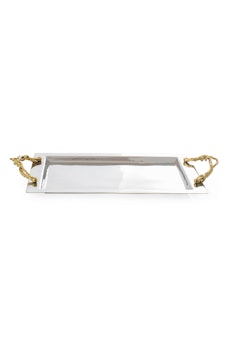Wisteria Gold Serving Tray