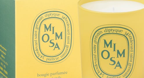 Mimosa candle from diptyque's Coloring Spring collection.