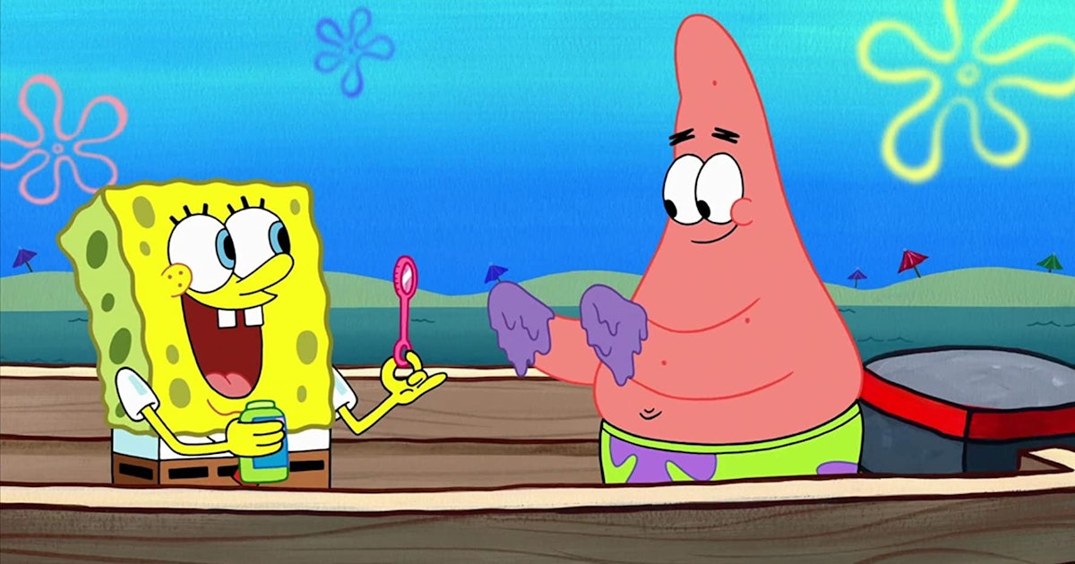The 12 Best 'SpongeBob SquarePants' Zoom Backgrounds To Put You In
