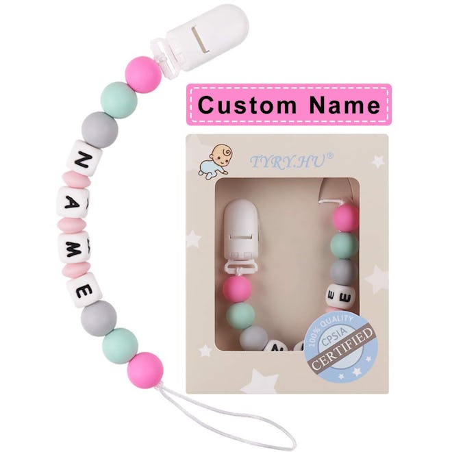TYRY.HU Personalized Pacifier Clip