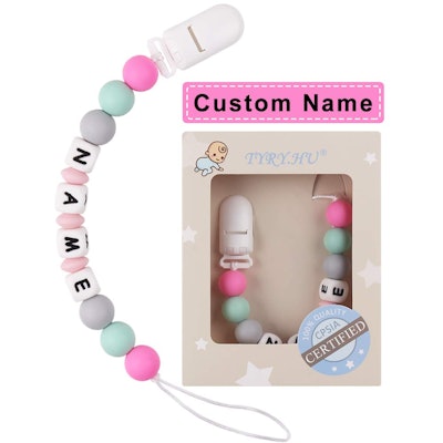TYRY.HU Personalized Pacifier Clip