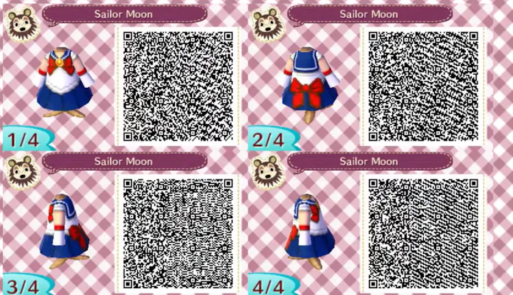 animal crossing cute dress qr codes Animal Crossing: New Leaf QR Code Extravaganza Part 3