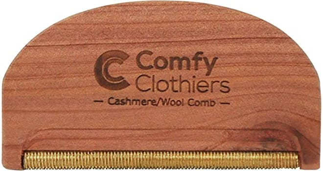 Comfy Clothiers Cedar Wood Cashmere & Fine Wool Comb