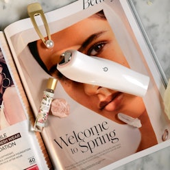The latest addition to Joanna Vargas' lineup is the Magic Glow Wand, an at-home face massager