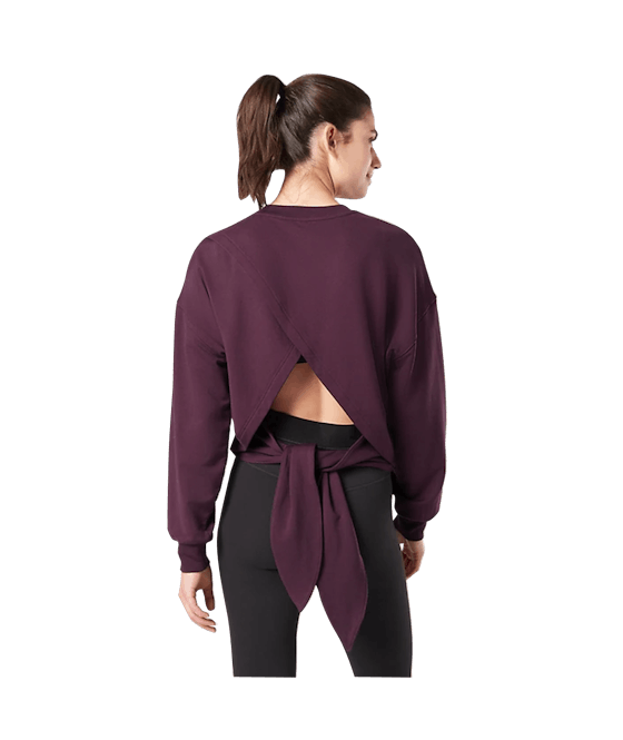 Yoga Tie Back Sweatshirt