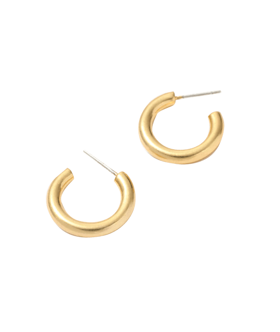Chunky Small Hoop Earrings