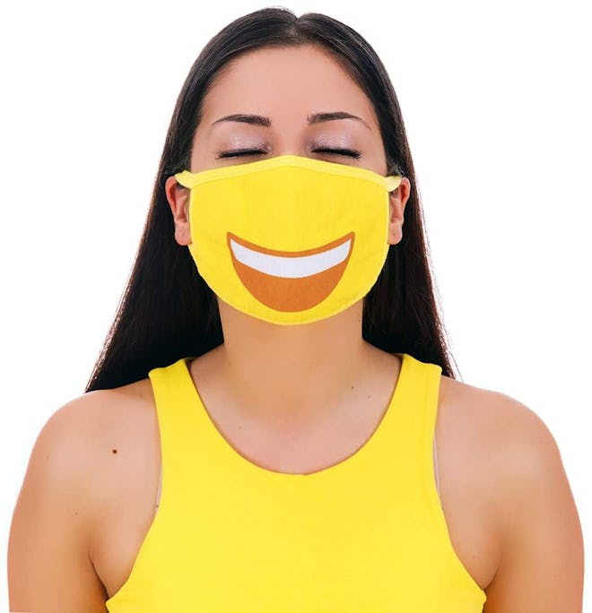 MojiGear Grin Face Pollution Filter Mask