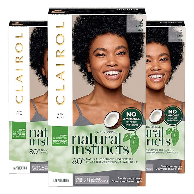 Clairol Natural Instincts Semi-Permanent Hair Color (3-Pack)