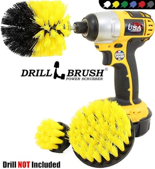 Drillbrush Power Scrubber (Set of 3 Brushes)