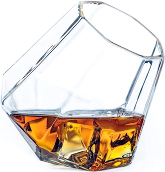 Dragon Glassware Diamond Whiskey Glasses Set (Set Of 2)