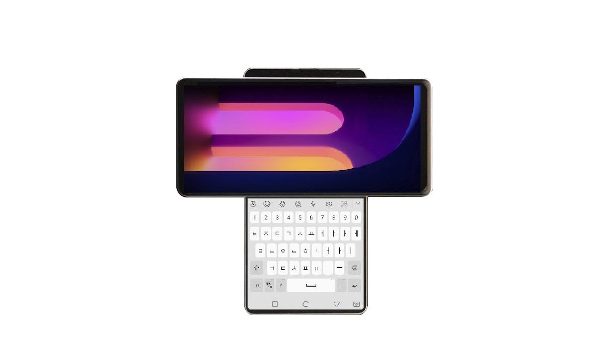 LG Wing phone swivels open because it's 2020 and all bets are off