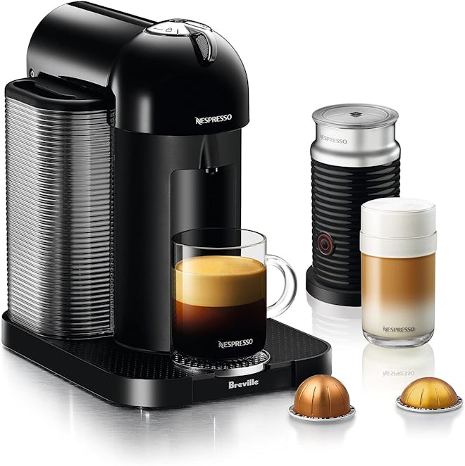 Nespresso Vertuo Coffee and Espresso Machine by Breville with Aeroccino