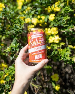 Austin Eastciders’ new spiked seltzers include a refreshing peach flavor. 