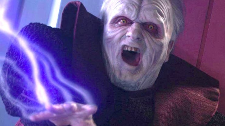 Ian McDiarmid as Sheev Palpatine in Star Wars