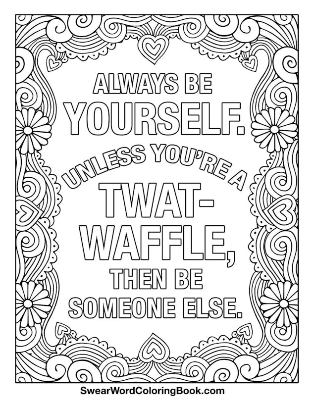 15 free printable coloring pages for adults to calm your rattled nerves