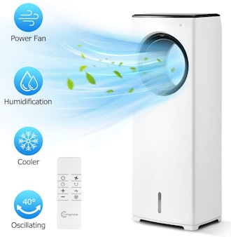 COMFYHOME 2-In-1 Evaporative Air Cooler